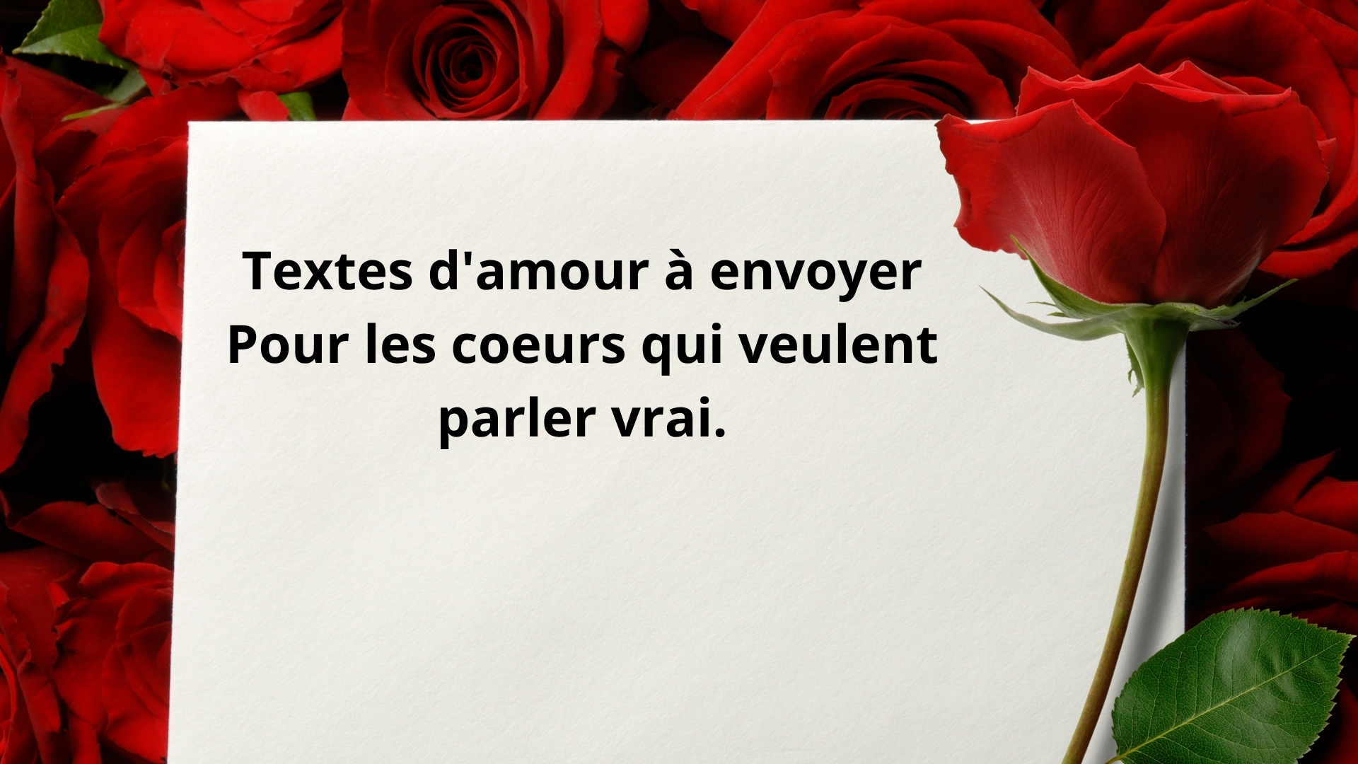 Textes d'amour à envoyer : une collection de messages tendres, sincères et touchants pour dire "je t'aime" autrement.